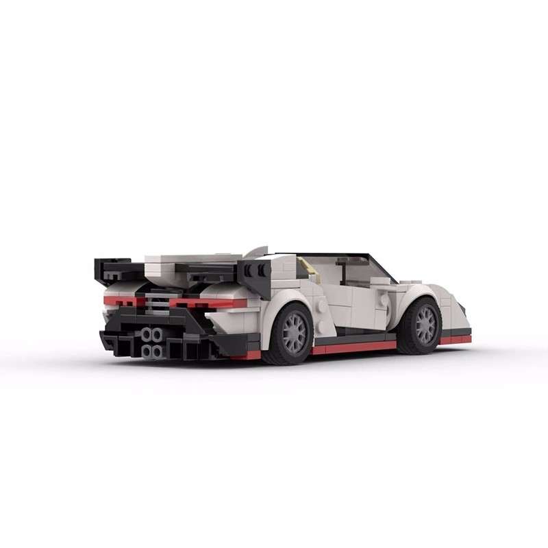Zadnji pogled na Lamborghini Veneno Roadster