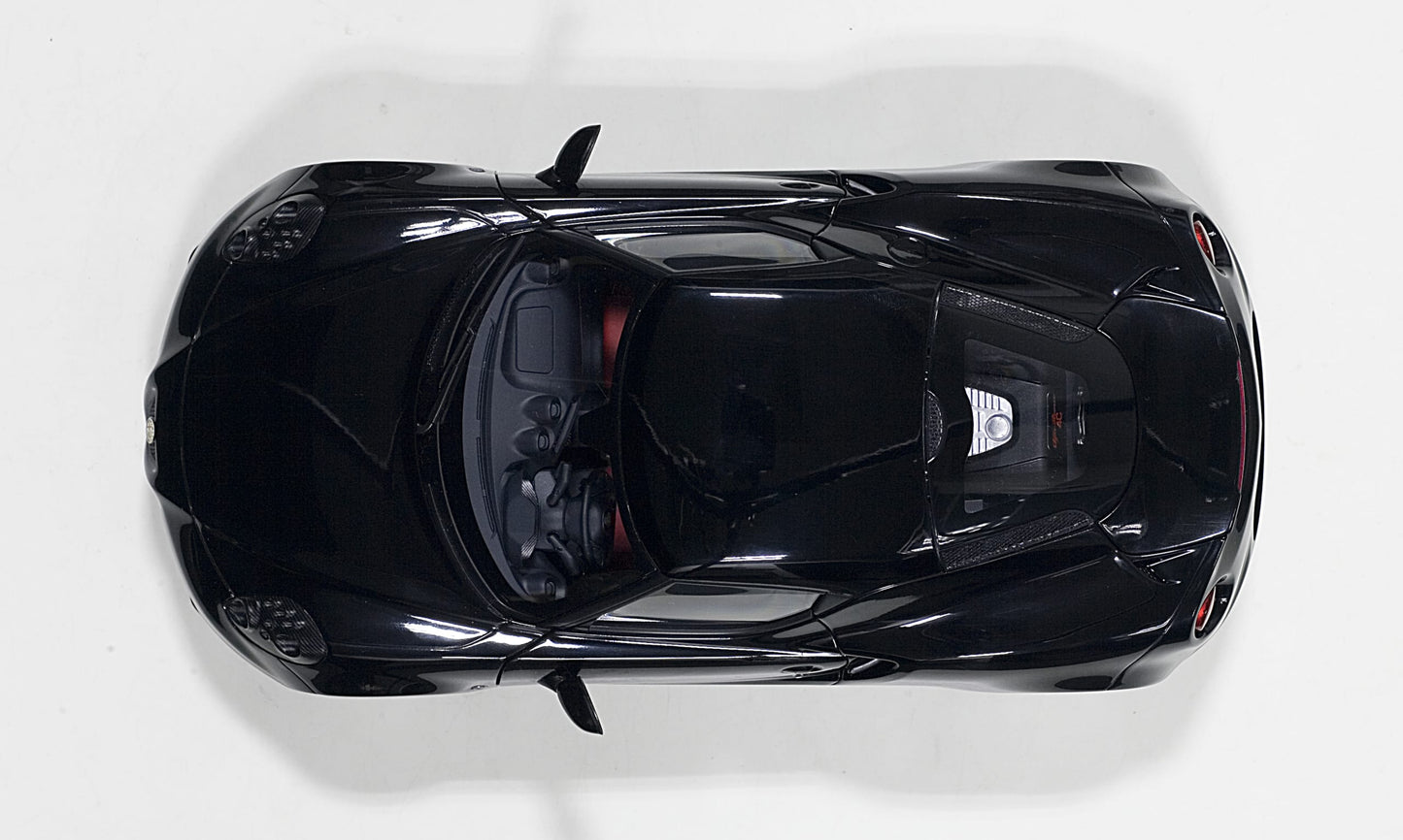 Alfa Romeo 4C – 2013 – Gloss Black – Autoart