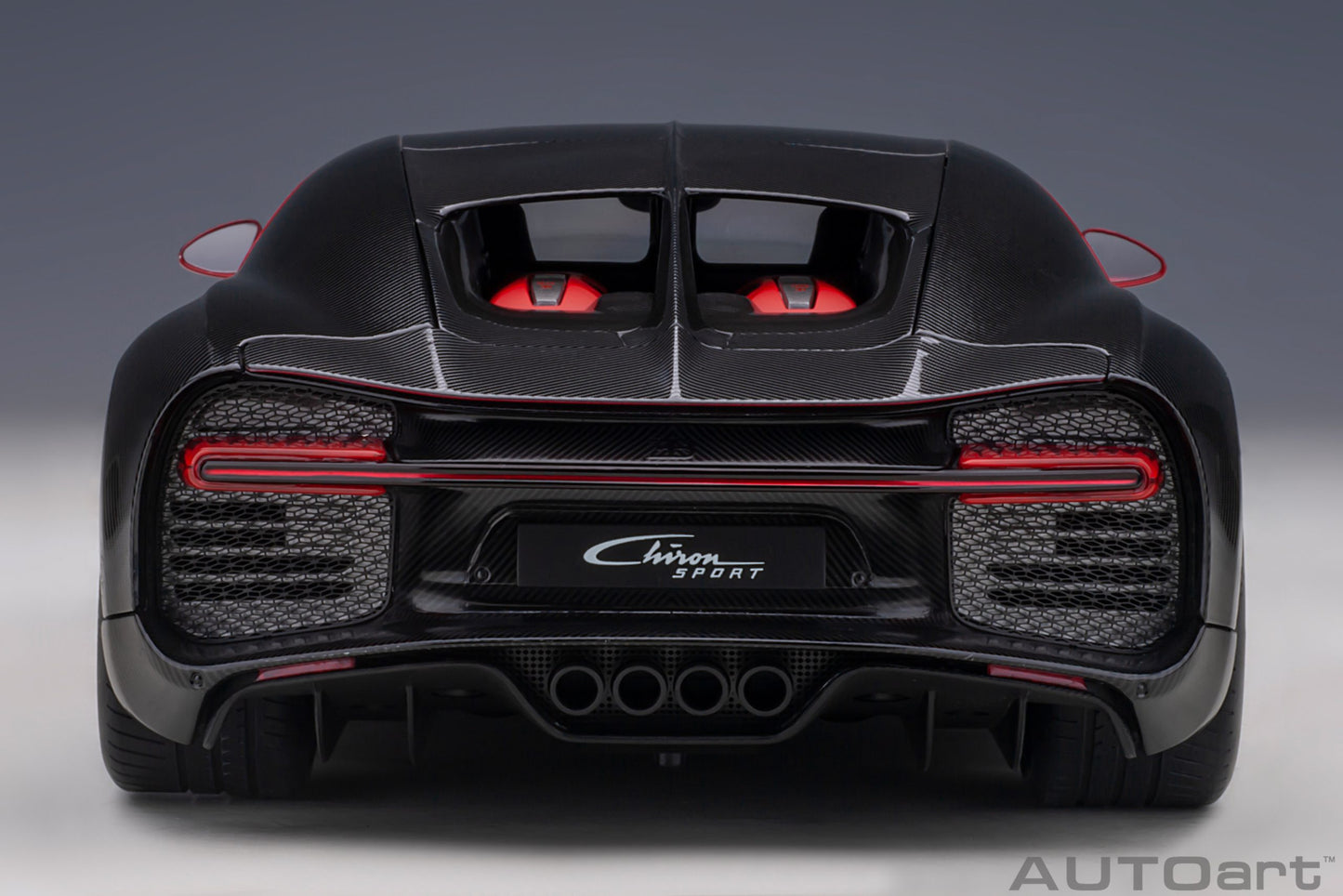 Bugatti Chiron Sport – 2019 – Italian Red & Carbon – Autoart