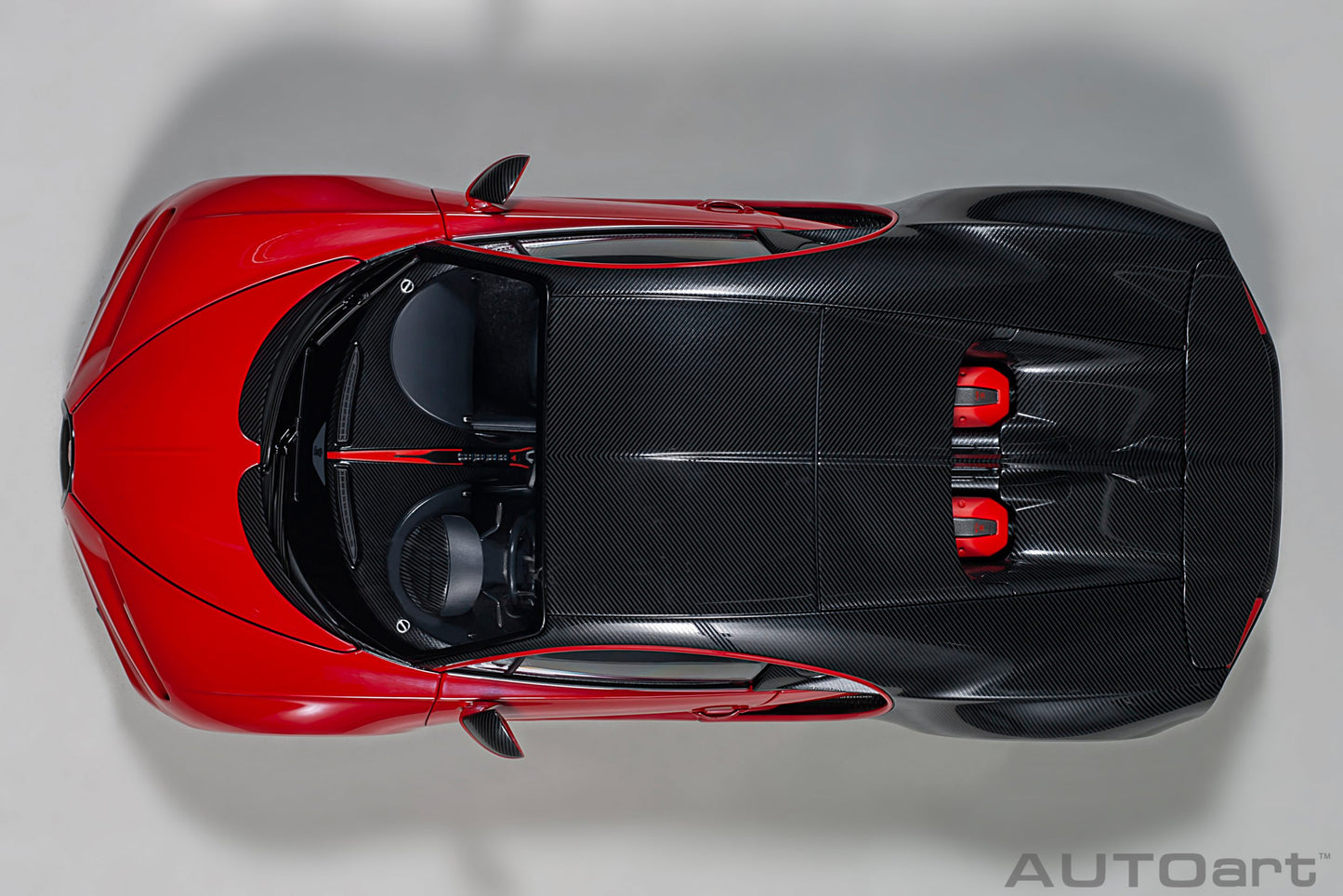 Bugatti Chiron Sport – 2019 – Italian Red & Carbon – Autoart