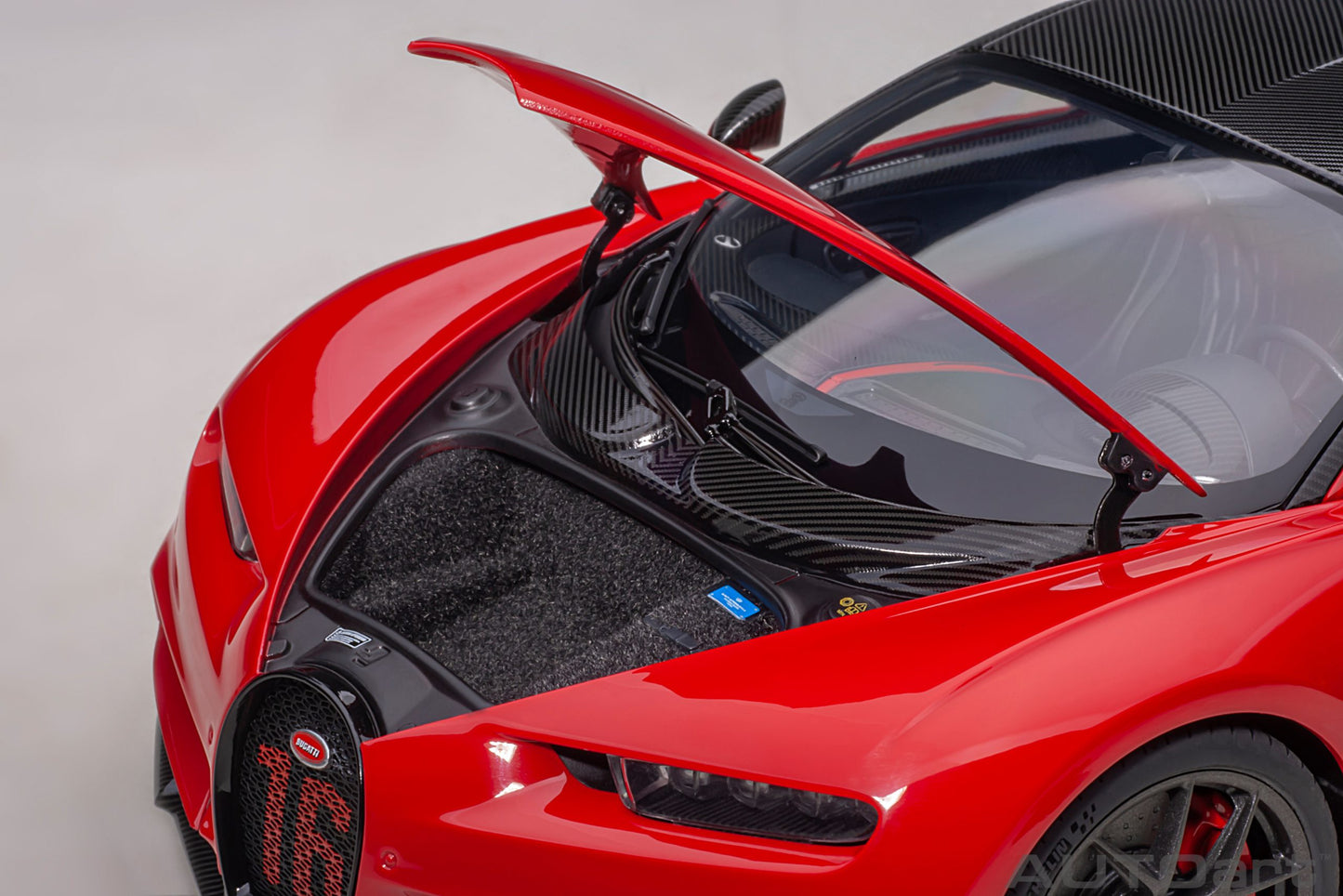 Bugatti Chiron Sport – 2019 – Italian Red & Carbon – Autoart