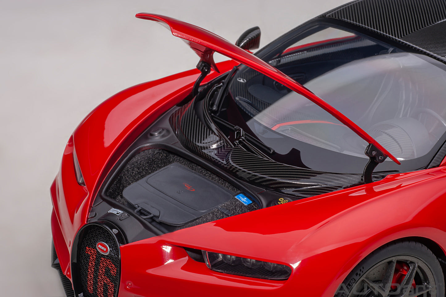 Bugatti Chiron Sport – 2019 – Italian Red & Carbon – Autoart
