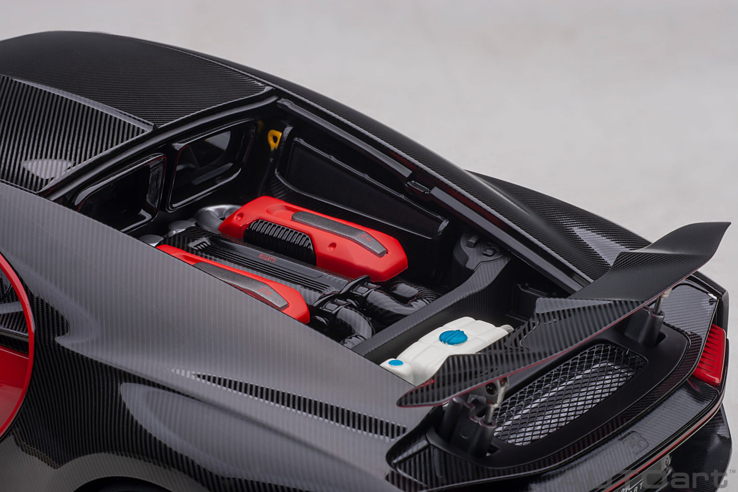 Bugatti Chiron Sport – 2019 – Italian Red & Carbon – Autoart