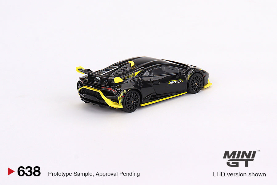 Lamborghini Huracán STO – Nero Noctis – MiniGT