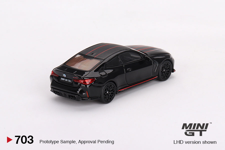 BMW M4 CSL – Black Sapphire – 1:64 – Mini GT