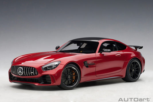 Mercedes‑AMG GT R – 2017 – Designo Cardinal Red Metallic – AUTOart
