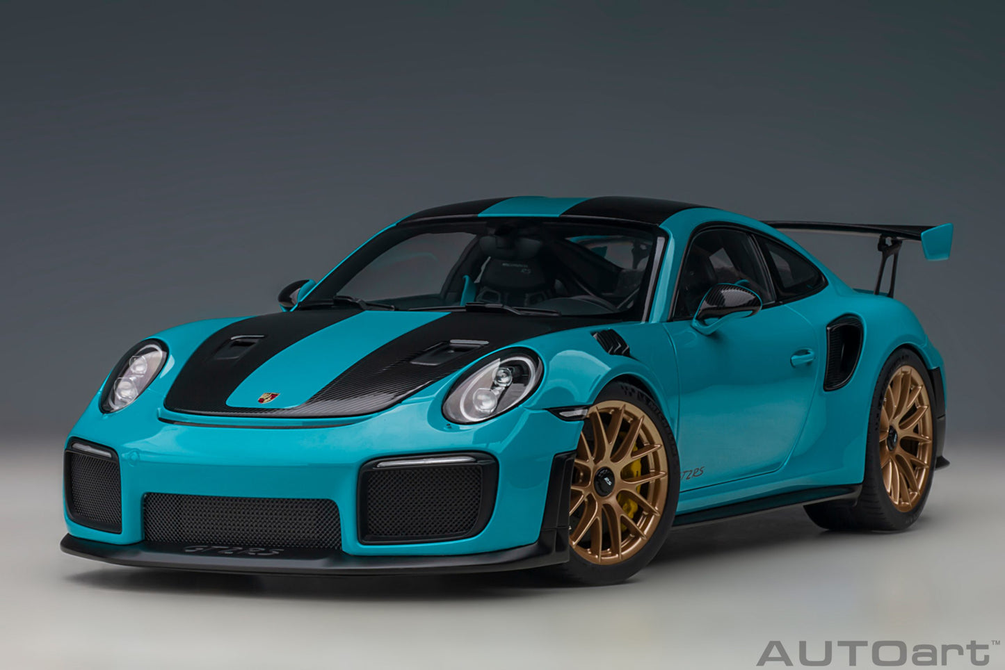 Porsche 911 (991.2) GT2 RS Weissach Package – 2017 – Miami Blue – AUTOart