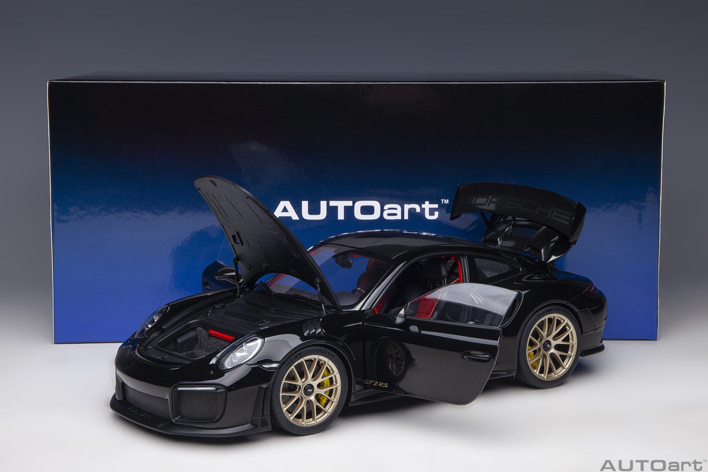 Porsche 911 (991.2) GT2 RS Weissach Package – 2017 – Black – AUTOart
