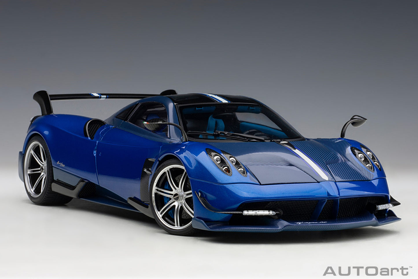 Pagani Huayra BC – 2017 – Blu Francia/Carbon – AUTOart