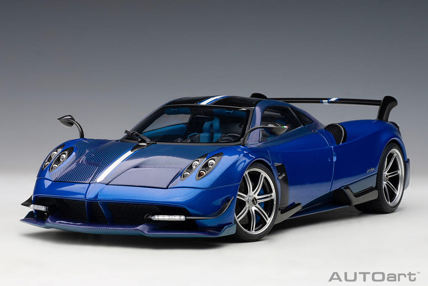 Pagani Huayra BC – 2017 – Blu Francia/Carbon – AUTOart