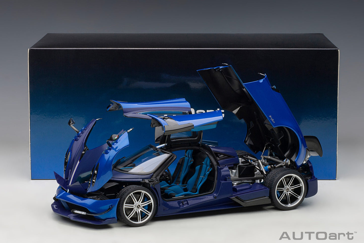 Pagani Huayra BC – 2017 – Blu Francia/Carbon – AUTOart