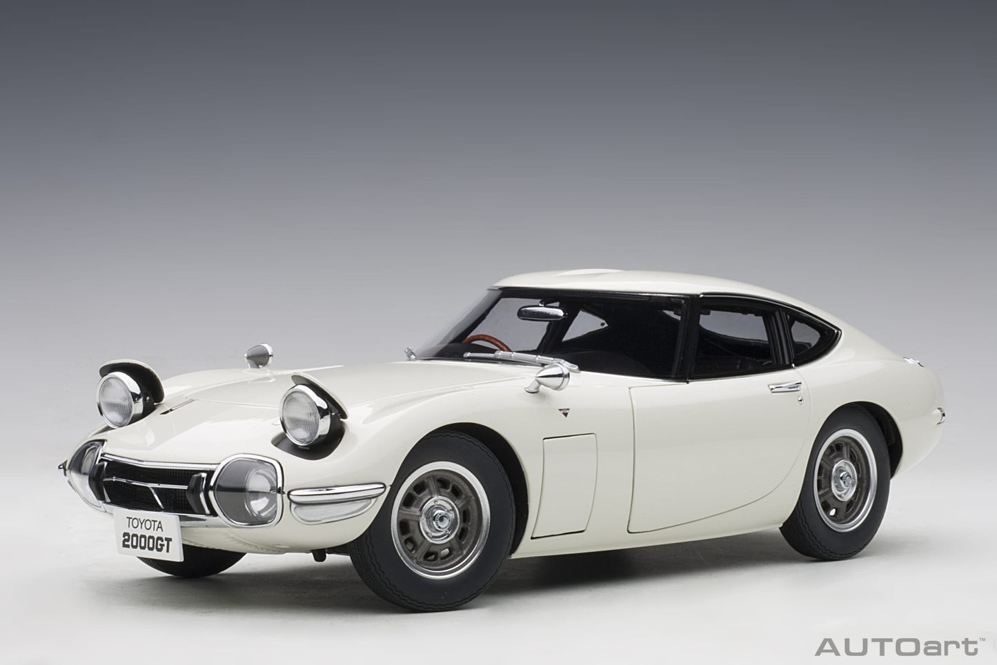 Toyota 2000GT – 1967 – White – AUTOart