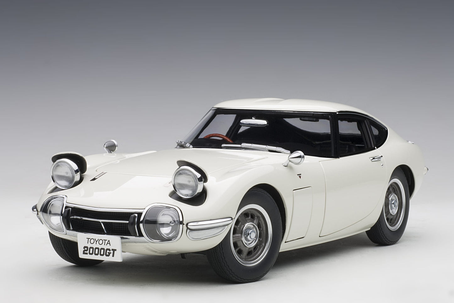 Toyota 2000GT – 1967 – White – AUTOart