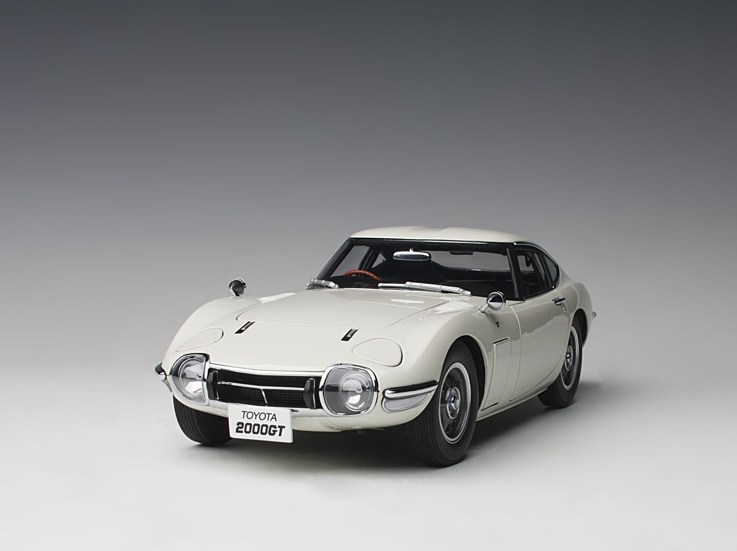 Toyota 2000GT – 1967 – White – AUTOart