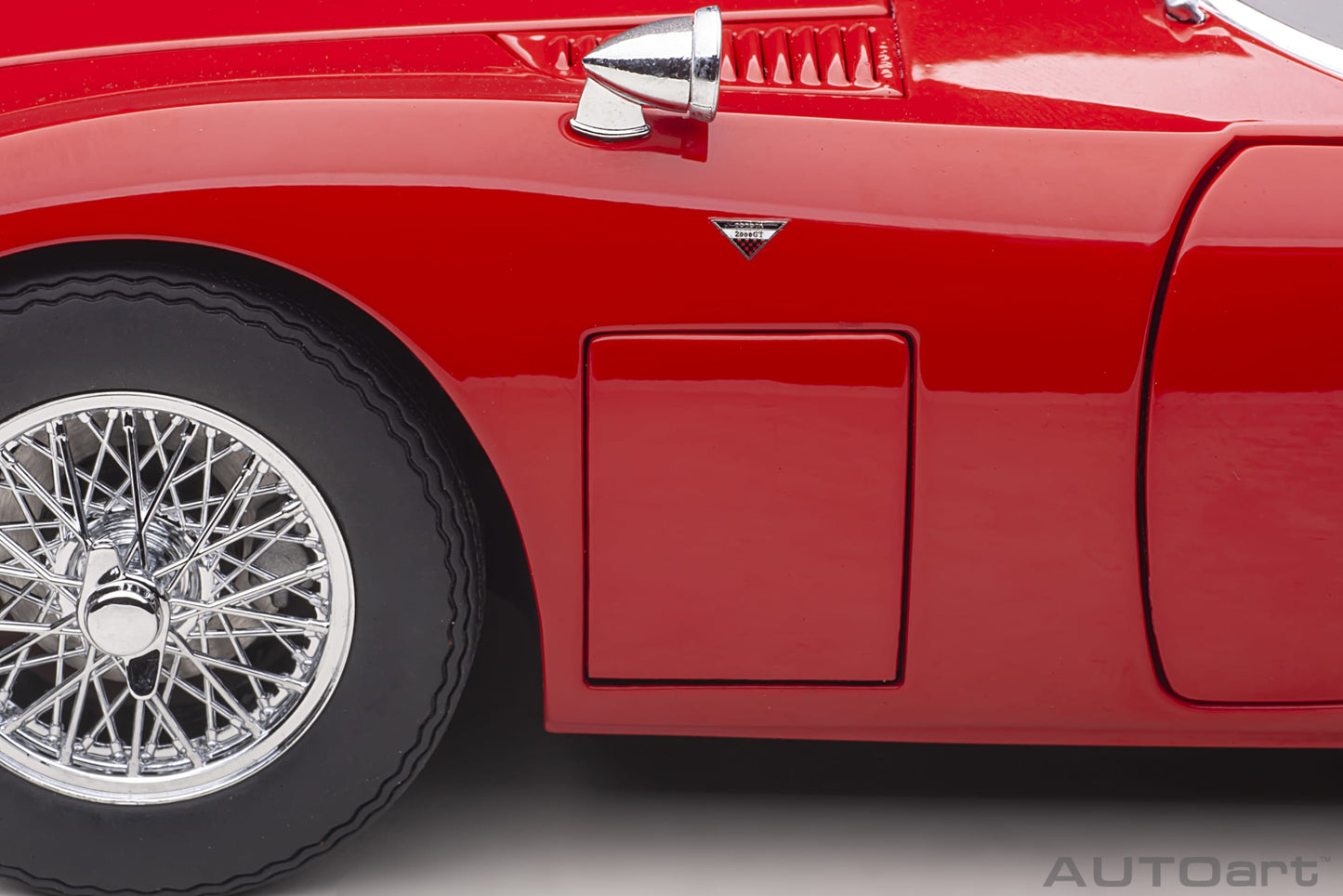 Toyota 2000GT – 1967 – Red with Wire‑Spoke Wheels – AUTOart