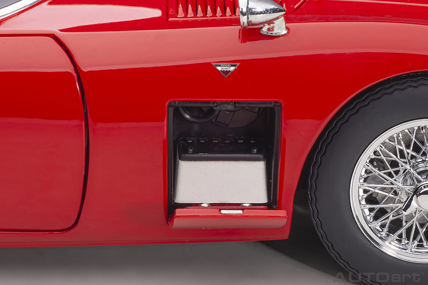 Toyota 2000GT – 1967 – Red with Wire‑Spoke Wheels – AUTOart