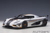 Koenigsegg Agera RS – 2015 – Moon Silver/Carbon s narandžastim akcentima – AUTOart