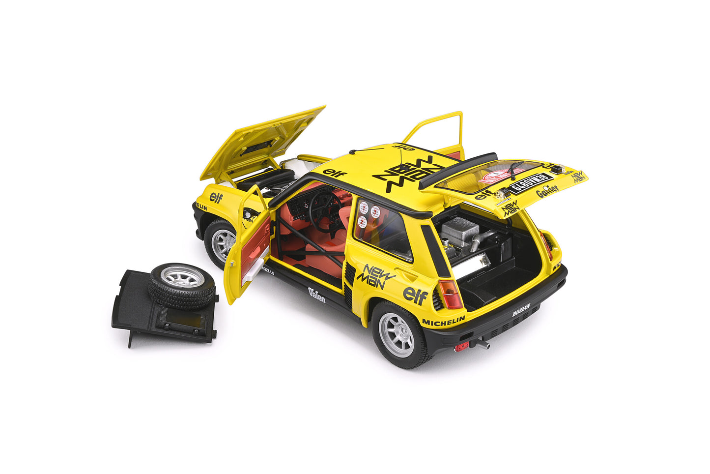 Renault 5 Turbo – Rallye Monte-Carlo – 1982 – #9 B. Saby – Solido