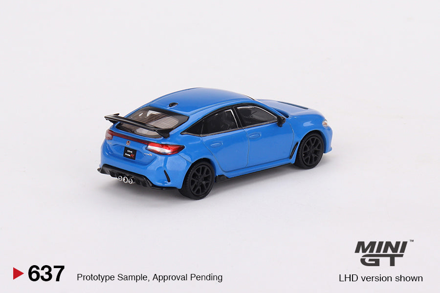 Honda Civic Type R 2023 – Boost Blue Pearl – MiniGT