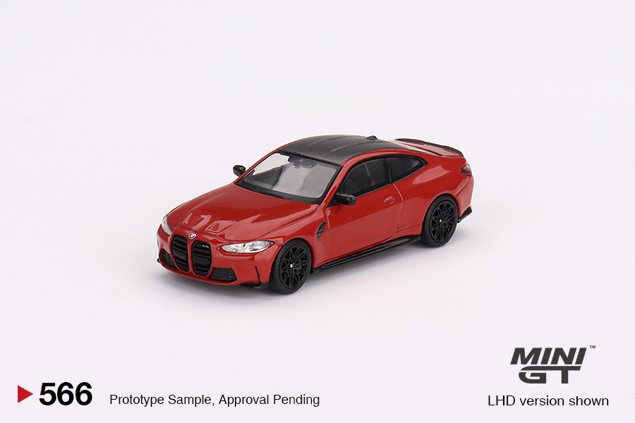 BMW M4 Competition (G82) – Toronto Red Metallic – 1:64 – Mini GT