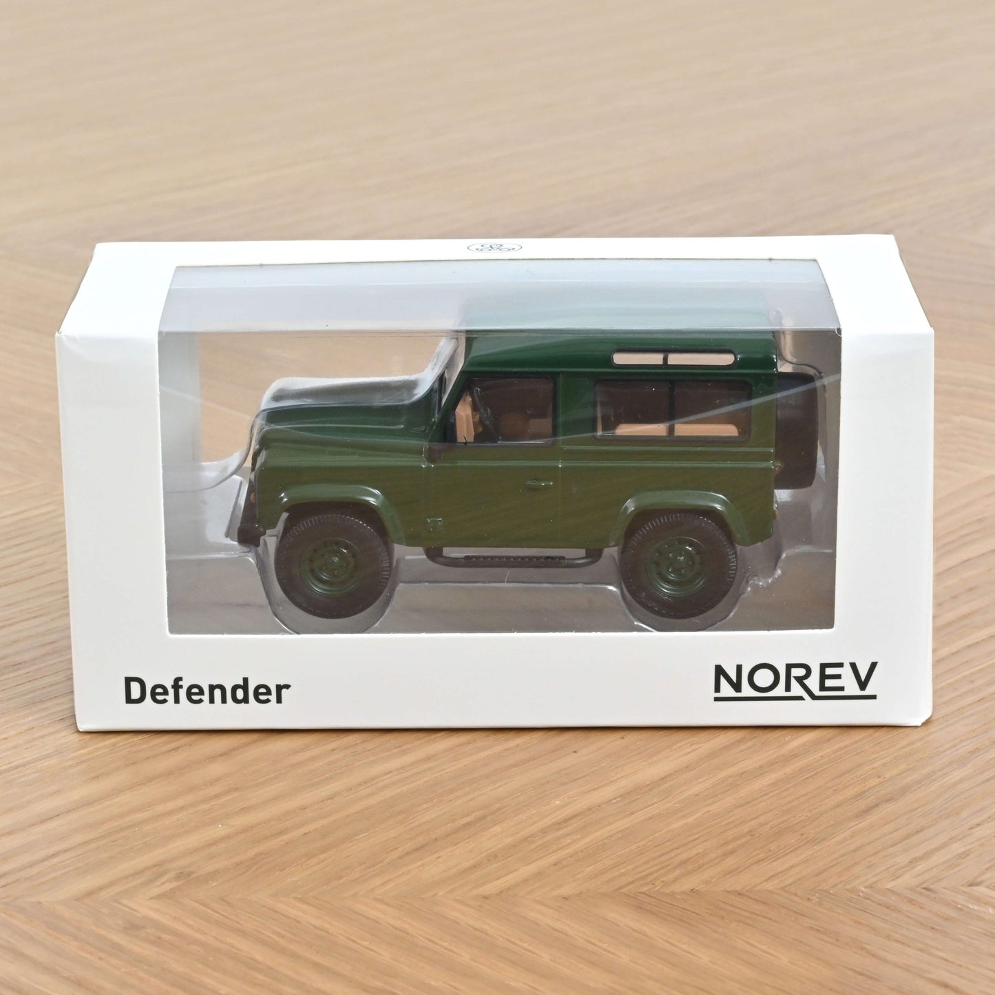 Land Rover Defender 1995 – Dark Green – Norev Jet‑Car