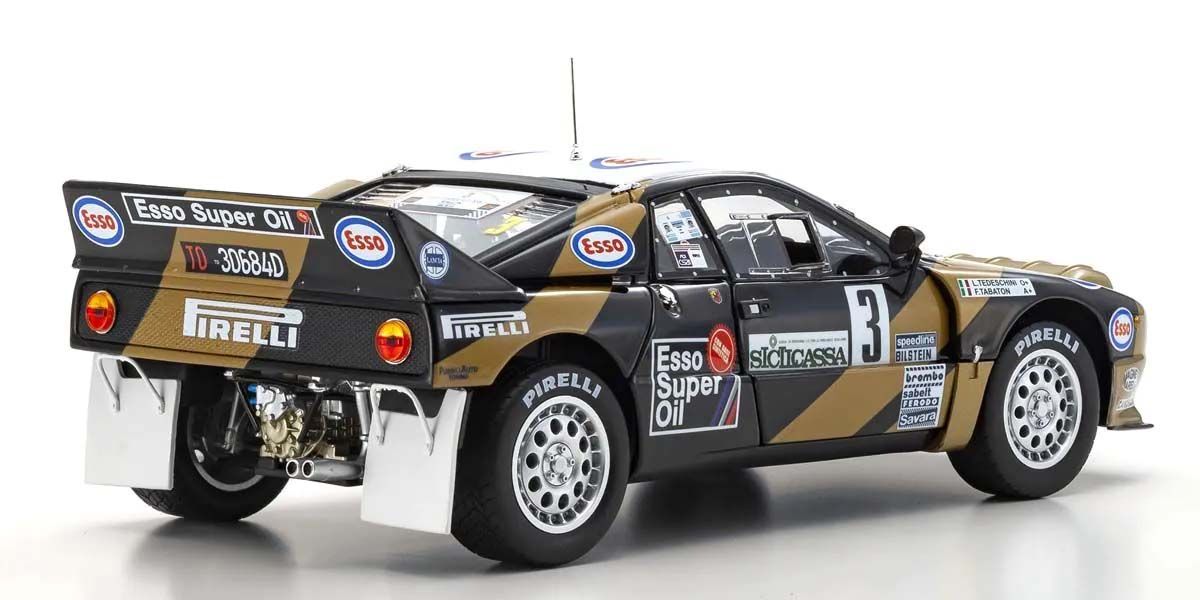 Lancia Rally 037 F.Tabaton Targa Florio 1985 Esso Nr.3 - zadnji pogled