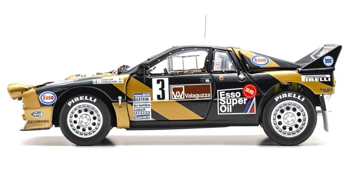 Lancia Rally 037 F.Tabaton Targa Florio 1985 Esso Nr.3 - bočni pogled