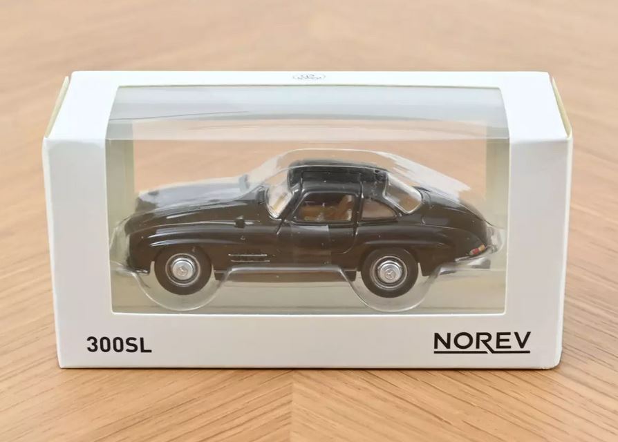Mercedes-Benz 300 SL – 1954 – Crna Metalik – Jet-Car – 1:43 – Norev