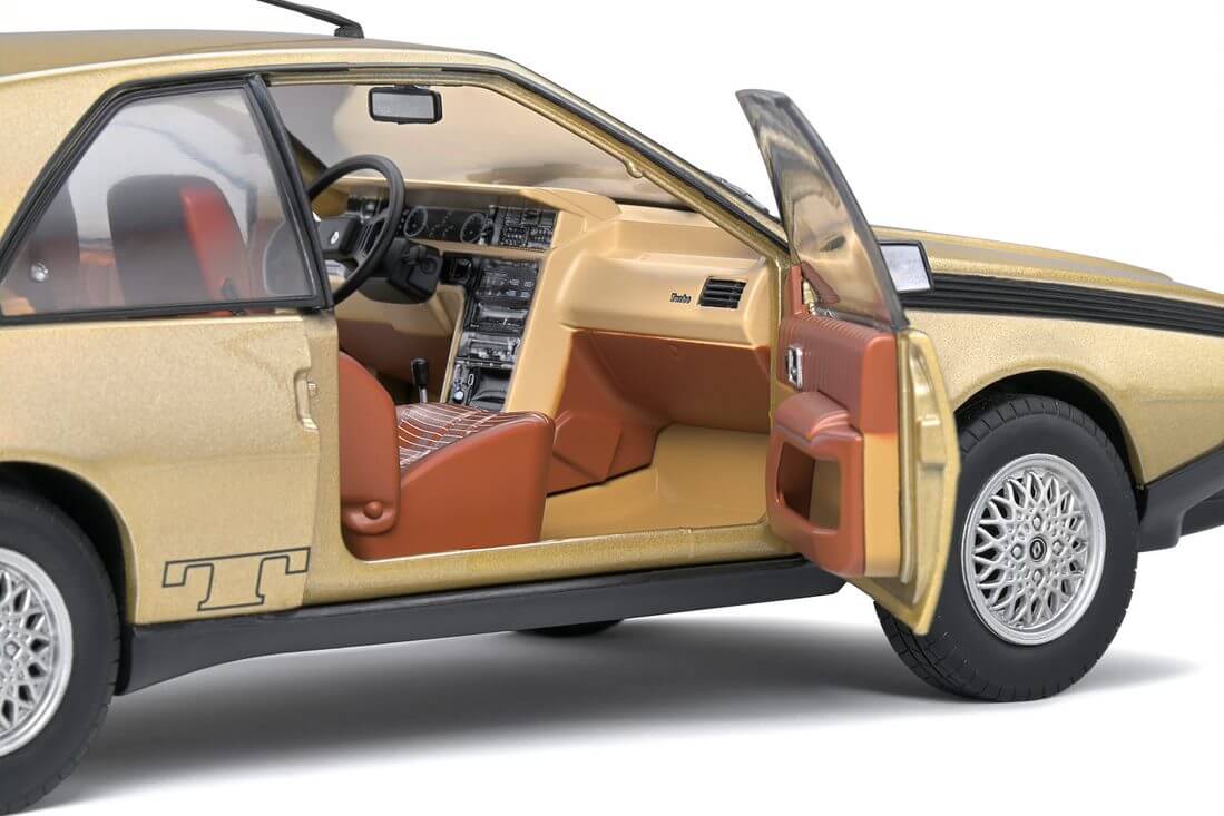 Renault Fuego Turbo – Sepia – 1980 – 1:18 – Solido