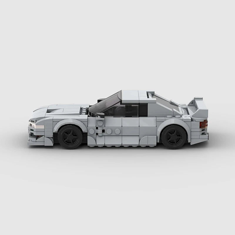 Nissan Silvia S14 Silver - Prikaz modela sa strane