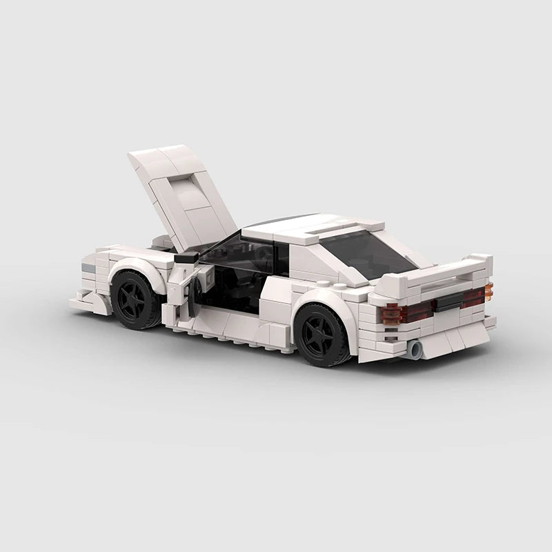 Nissan Silvia S14 White – Zadnji pogled