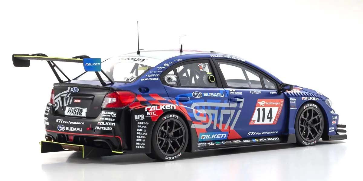 Pogled sa zadnje strane Subaru NBR Challenge 2022 Nr.114