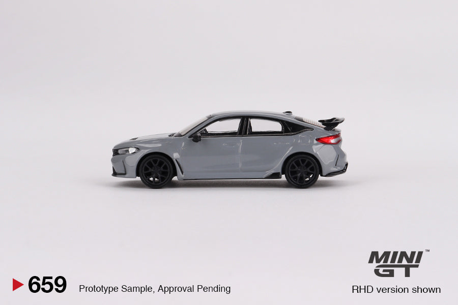 Honda Civic Type R 2023 – Sonic Gray Pearl – MiniGT