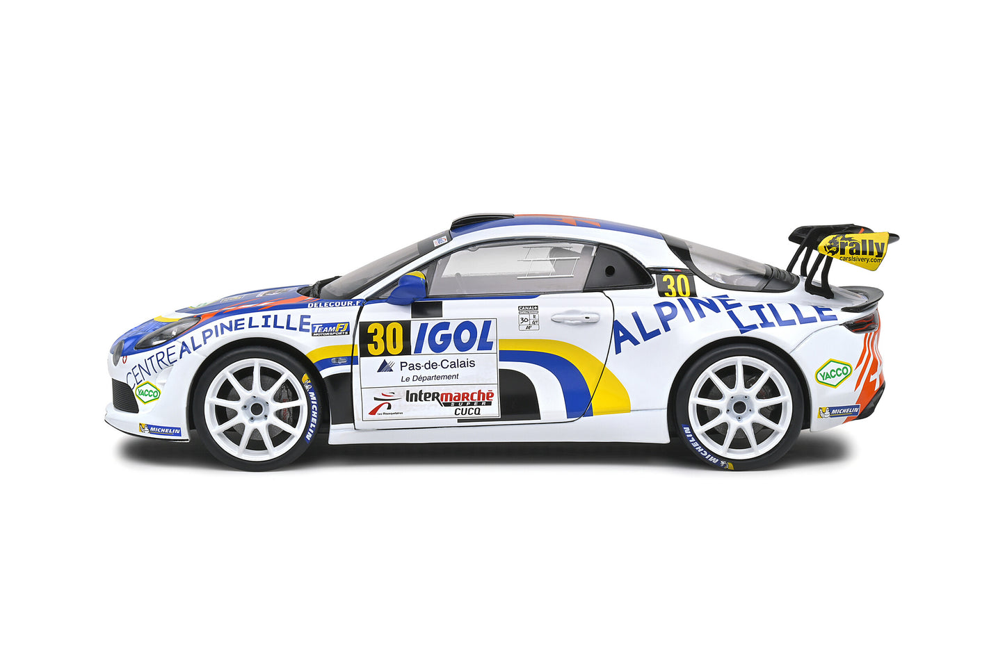 Alpine A110 RGT – Rallye du Touquet – 2020 – #30 F. Delecour – Solido