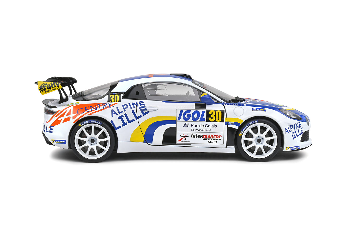 Alpine A110 RGT – Rallye du Touquet – 2020 – #30 F. Delecour – Solido