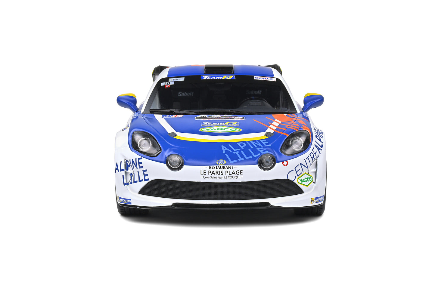 Alpine A110 RGT – Rallye du Touquet – 2020 – #30 F. Delecour – Solido