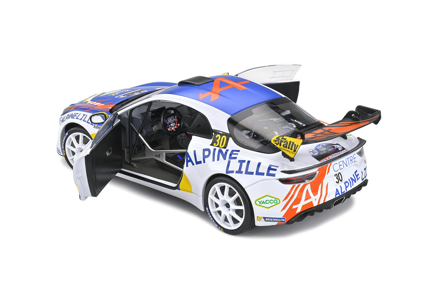 Alpine A110 RGT – Rallye du Touquet – 2020 – #30 F. Delecour – Solido