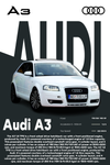 Audi A3 Personalizovani Poster