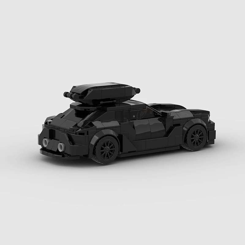 Audi RS6 Black model od nazad