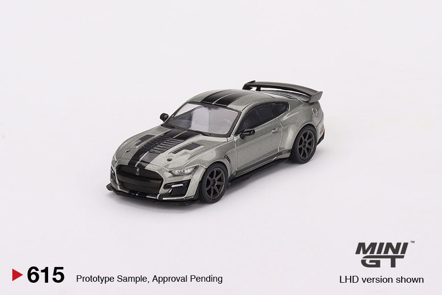 Shelby GT500 SE Widebody – Pepper Gray Metallic – MiniGT
