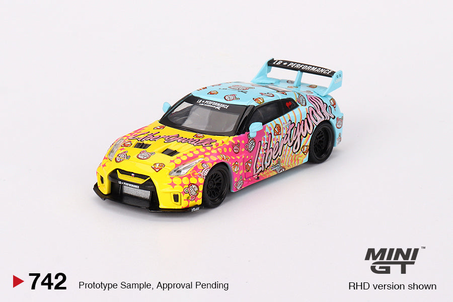 LB-Silhouette WORKS GT NISSAN 35GT-RR Ver.1 LBWK KUMA – 1:64 – Mini GT
