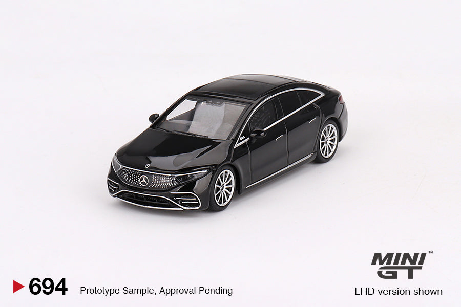 Mercedes-Benz EQS 580 4MATIC – Black – MiniGT