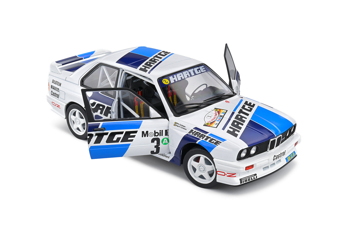 BMW E30 M3 Gr. A – ADAC Rally Deutschland 1990 – #3 Carlsson – 1:18 | Solido