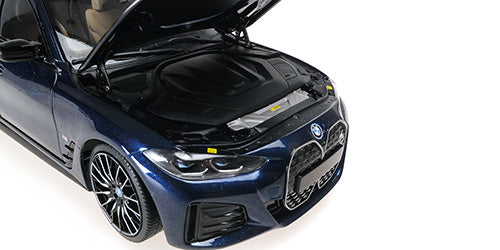 BMW i4 M50 2022 plavi metalik – motorni prostor