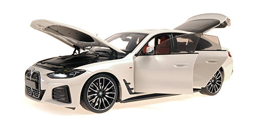BMW i4 M50 2022 White Metallic – Bočni pogled