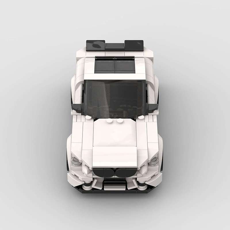 BMW M2 F87 - Pogled odozgo sastavljenog modela