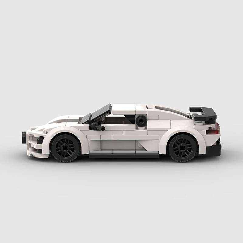 Bugatti Chiron White - Pogled sa strane