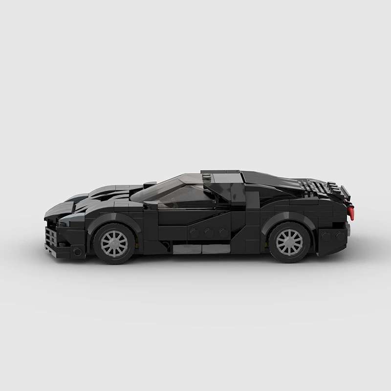 Bugatti La Voiture Noire autić na sklapanje - pogled sa strane