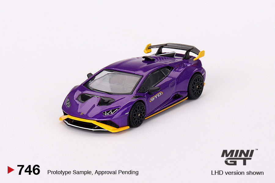 Lamborghini Huracán STO – Viola Pasifae – 1:64 – Mini GT