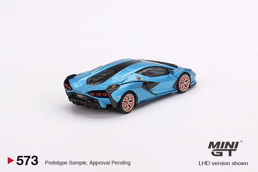 Lamborghini Sián FKP 37 – Blu Aegir – 1:64 – Mini GT